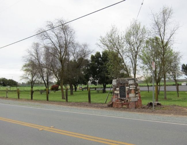 Lone Star Mill Marker - wide view. Click for full size. Lone Star Mill Marker - wide view image. Click for full size.
