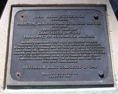 John Redd Hutcheson Marker. Click for full size. John Redd Hutcheson Marker image. Click for full size.