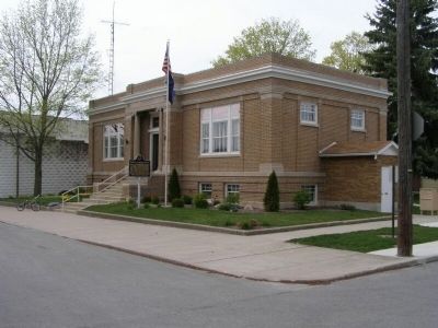 Warren's Carnegie Library. Click for full size. Warren's Carnegie Library image. Click for full size.