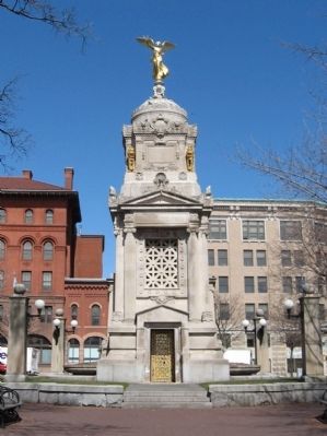 New Britain Soldiers' Monument. Click for full size. New Britain Soldiers' Monument image. Click for full size.
