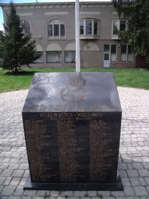 Pulaski County War Memorial. Click for full size. Pulaski County War Memorial image. Click for full size.