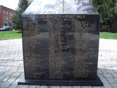 Killed in Action - World War II image. Click for full size.