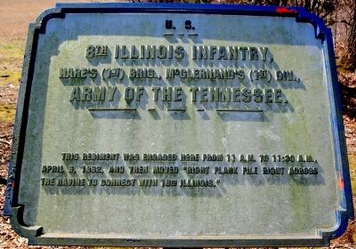 8th Illinois Infantry Marker image. Click for full size.