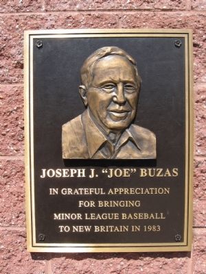 Joseph J. "Joe" Buzas Marker image. Click for full size.