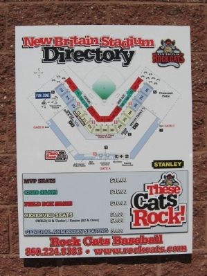 New Britain Stadium and Rock Cats Baseball image. Click for full size.