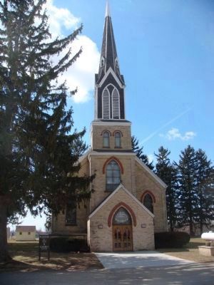Western Koshkonong Lutheran Church image. Click for full size.