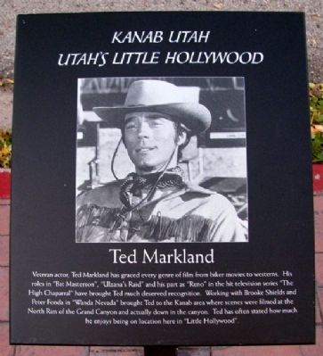 Ted Markland Marker image. Click for full size.
