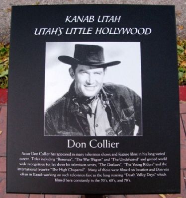 Don Collier Marker image. Click for full size.