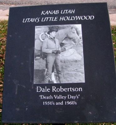 Dale Robertson Marker image. Click for full size.