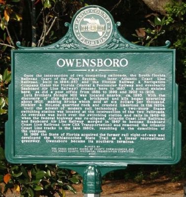 Owensboro Marker image. Click for full size.