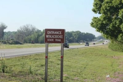 Entrance Withlacoochee State Trail, as mentioned image. Click for full size.