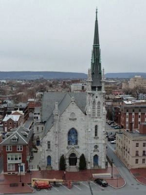 Grace Methodist Church seen from the south image. Click for full size.