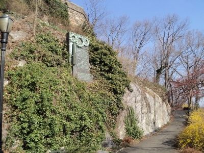 Fort Tryon Marker. Click for full size. Fort Tryon Marker image. Click for full size.