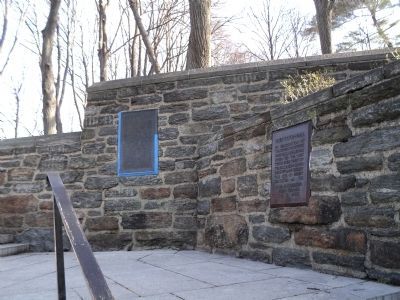 Markers in Fort Tryon Park. Click for full size. Markers in Fort Tryon Park image. Click for full size.