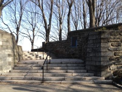 Fort Tryon Park Marker. Click for full size. Fort Tryon Park Marker image. Click for full size.