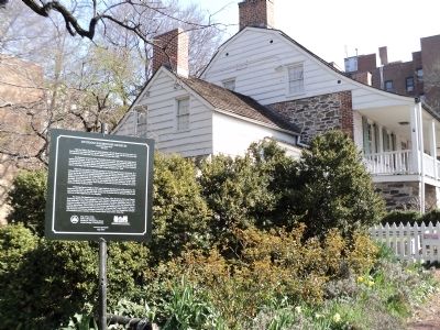 Dyckman Farmhouse and Marker image. Click for full size.
