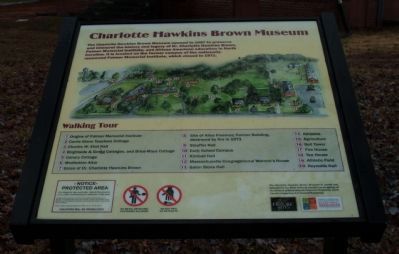 Charlotte Hawkins Brown Museum Marker image. Click for full size.
