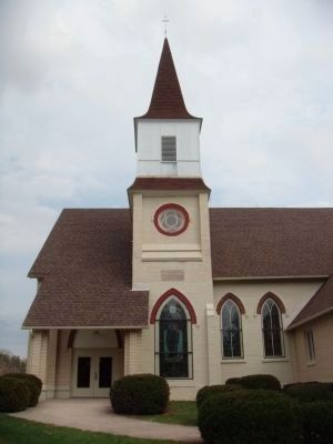 West Koshkonong Lutheran Church image. Click for full size.