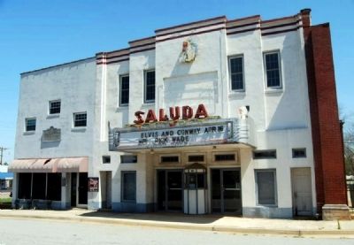 Historic Saluda Theater image. Click for full size.