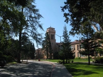 Sequoia High School Main Building and Tower image. Click for full size.