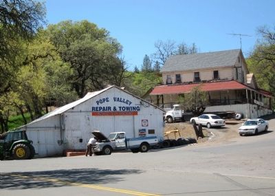 Pope Valley Garage and Store. Click for full size. Pope Valley Garage and Store image. Click for full size.