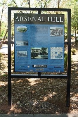 Arsenal Hill Marker. Click for full size. Arsenal Hill Marker image. Click for full size.