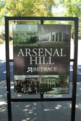 Arsenal Hill Marker, reverse side. Click for full size. Arsenal Hill Marker, reverse side image. Click for full size.