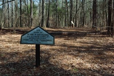 2nd and 3rd Battalions, 4th Illinois Cavalry Marker. Click for full size. 2nd and 3rd Battalions, 4th Illinois Cavalry Marker image. Click for full size.