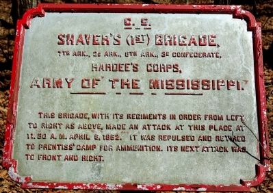 Shaver's Brigade Marker image. Click for full size.
