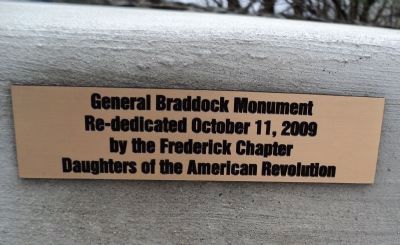 Re-dedication Plaque. Click for full size. Re-dedication Plaque image. Click for full size.