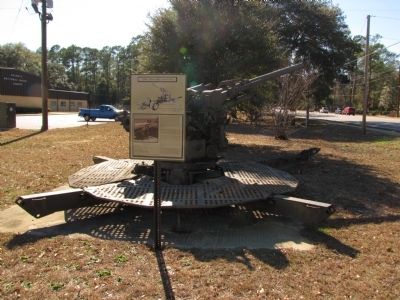 M1A1 90mm Anti-Aircraft Gun Marker image. Click for full size.