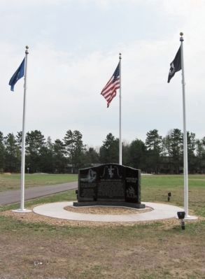 Spring Branch Cemetery Veterans Memorial image. Click for full size.