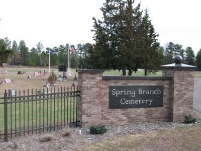 Spring Branch Cemetery image. Click for full size.