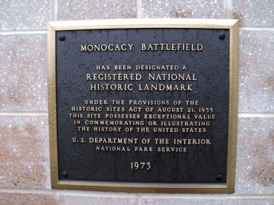 Monocacy Battlefield Marker image. Click for full size.