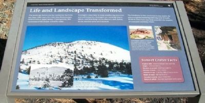 Life and Landscape Transformed Marker. Click for full size. Life and Landscape Transformed Marker image. Click for full size.
