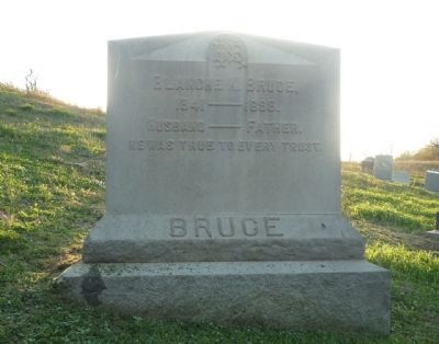 Bruce Family Monument, Woodlawn Cemetery image. Click for full size.