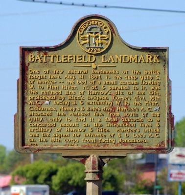 Battlefield Landmark Marker. Click for full size. Battlefield Landmark Marker image. Click for full size.