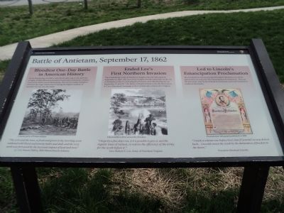 Battle of Antietam, September 17, 1862 Marker image. Click for full size.