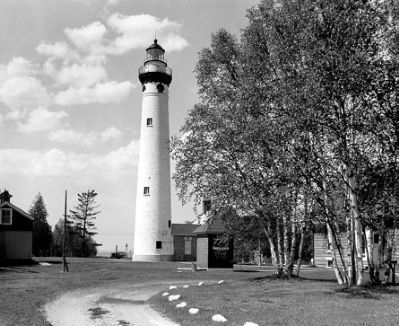 New Presque Isle Lighthouse. Click for full size. New Presque Isle Lighthouse image. Click for full size.