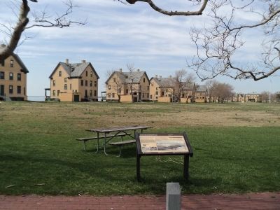 Fort Hancock Marker. Click for full size. Fort Hancock Marker image. Click for full size.