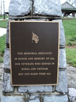 Keedysville Korea & Vietnam Memorial Marker image. Click for full size.