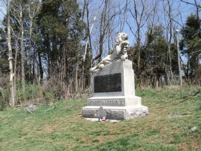 15th Mass. Vol. Inf. Marker. Click for full size. 15th Mass. Vol. Inf. Marker image. Click for full size.