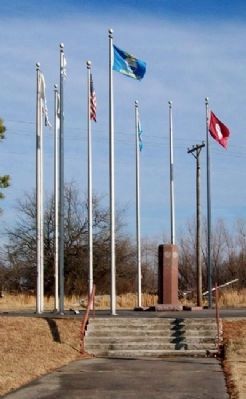 American Indian War Veterans Memorial image. Click for full size.