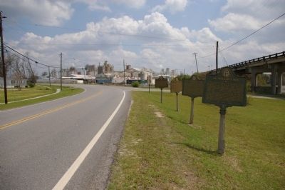 The Stoneman Raid Marker at former location. image. Click for full size.
