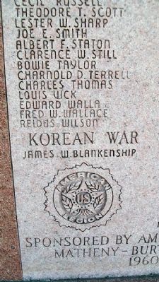 Lincoln County War Memorial Honor Roll. Click for full size. Lincoln County War Memorial Honor Roll image. Click for full size.