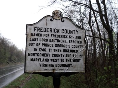 Frederick County / Washington County Marker image. Click for full size.