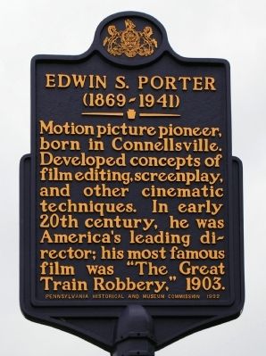 Edwin S. Porter Marker image. Click for full size.