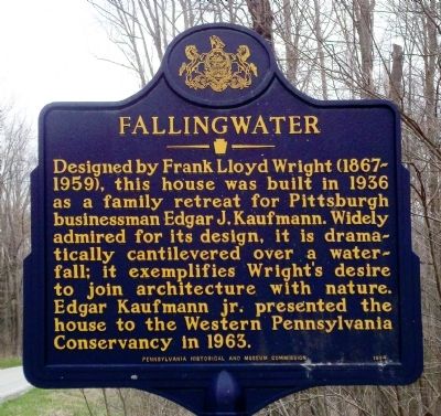 Fallingwater Marker image. Click for full size.