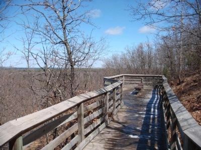 Bell Mound Overlook. Click for full size. Bell Mound Overlook image. Click for full size.