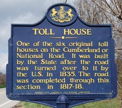 Toll House Marker. Click for full size. Toll House Marker image. Click for full size.